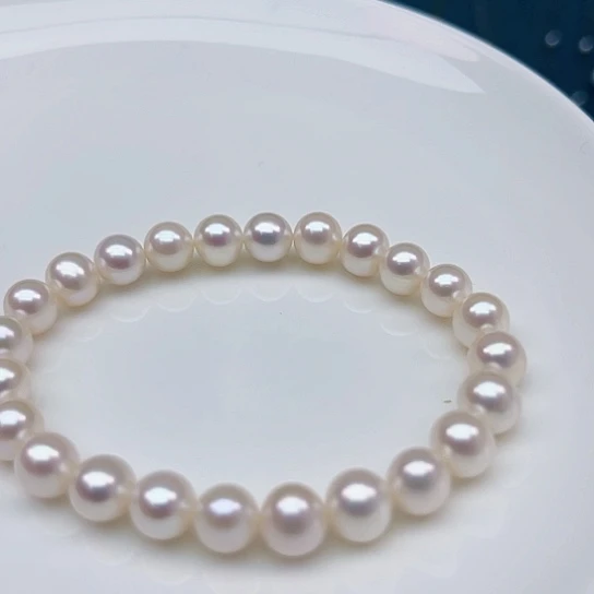 淡水珍珠手链未镶嵌沄*