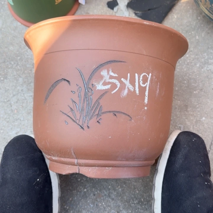 紫砂花盆特价清仓