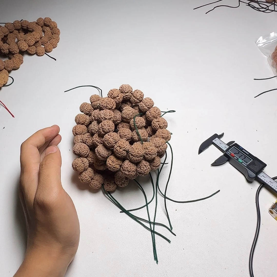 金刚菩提手串21尺寸针孔蜂王