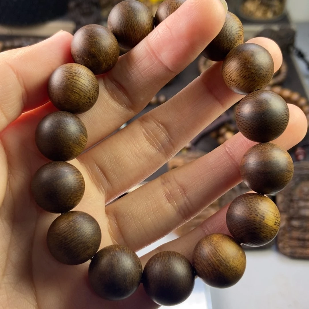 沉香手串小*哥富森红土