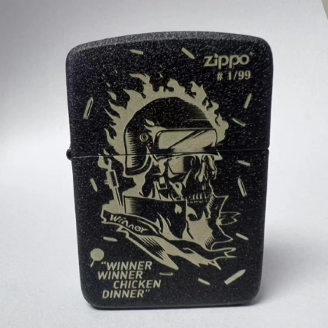 ZIPPO打火机【1941黑裂漆吃鸡】 官方原装正品防风煤油男士复古TCJ1