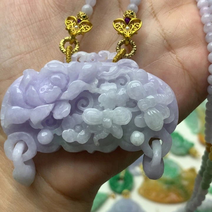 颈饰未镶嵌翡翠翡翠
