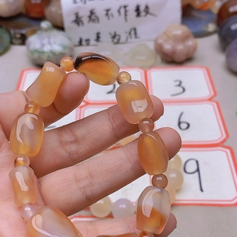 【闪购商品】未镶嵌玛瑙/玉髓珠宝半成品未**天