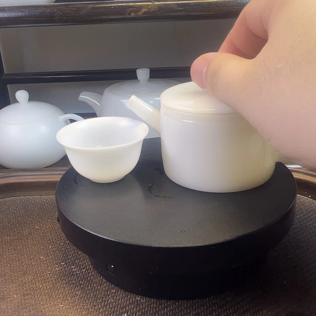 陶瓷璞玉高冰汉瓦壶