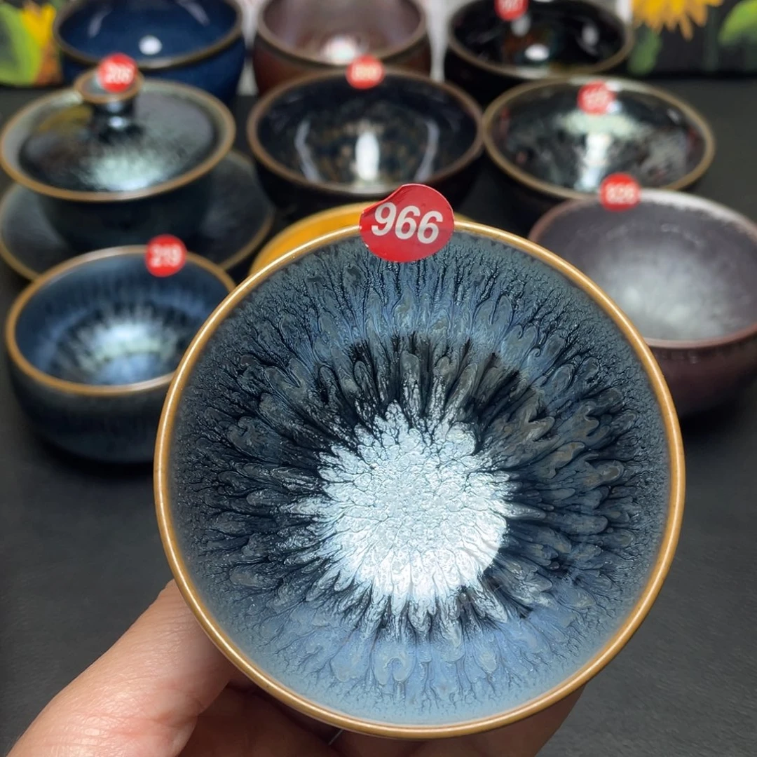 茶盏966 建窑建盏茶盏