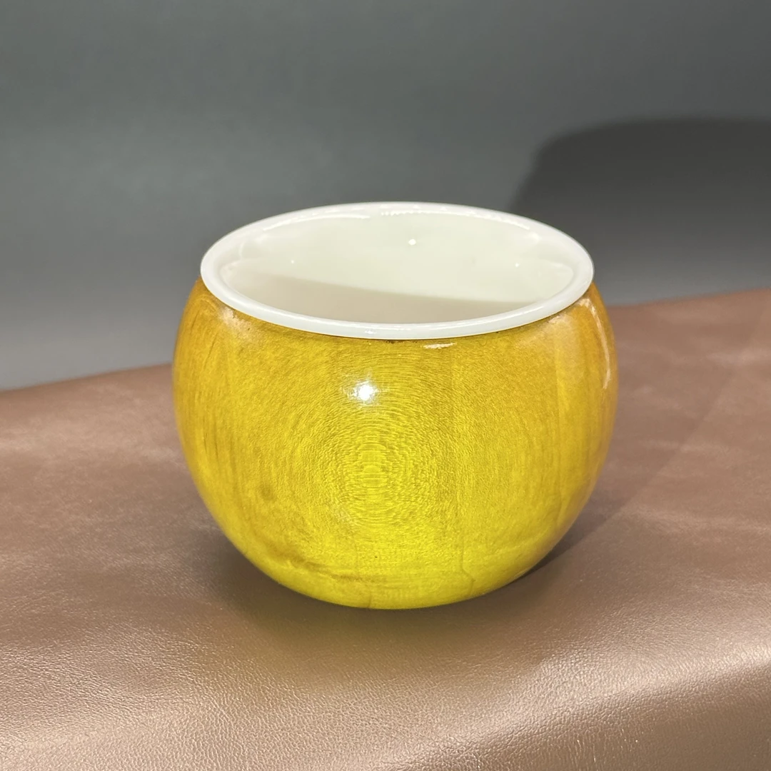 金丝楠木新料茶杯（金丝纹）