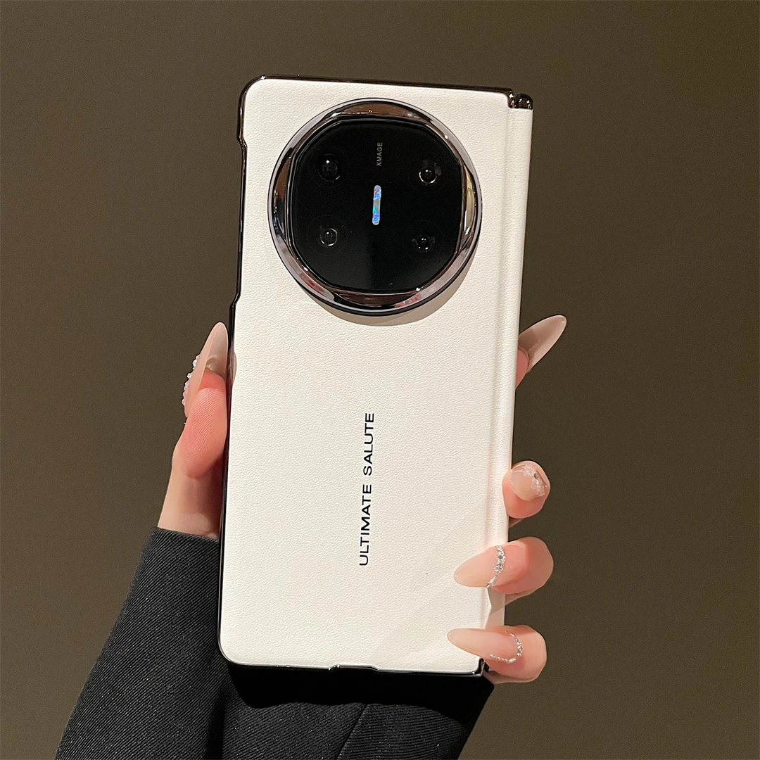 适用华为MateX6折叠屏手机壳高级感MateX5磁吸中轴防摔MateX3简约