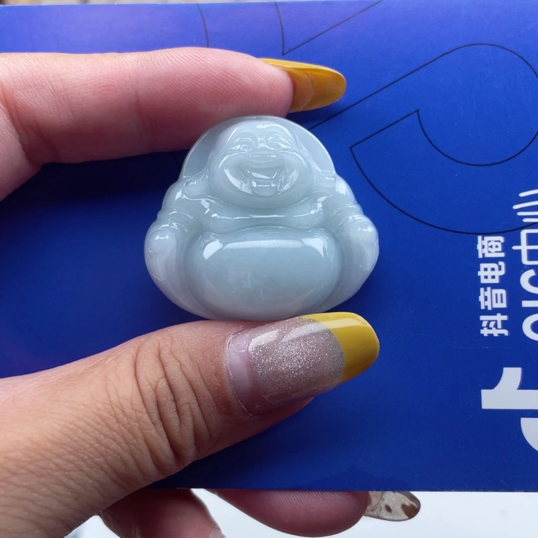 翡翠未镶嵌颈饰沂*