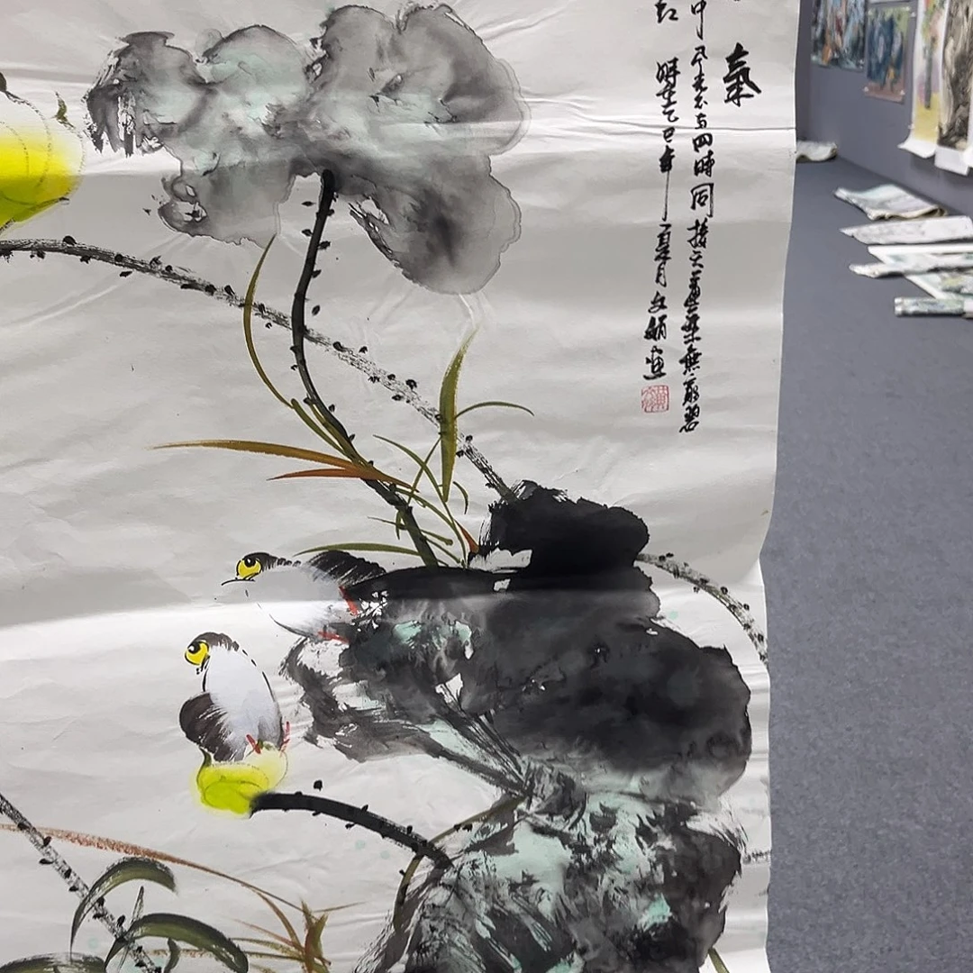 国画国画老师作品