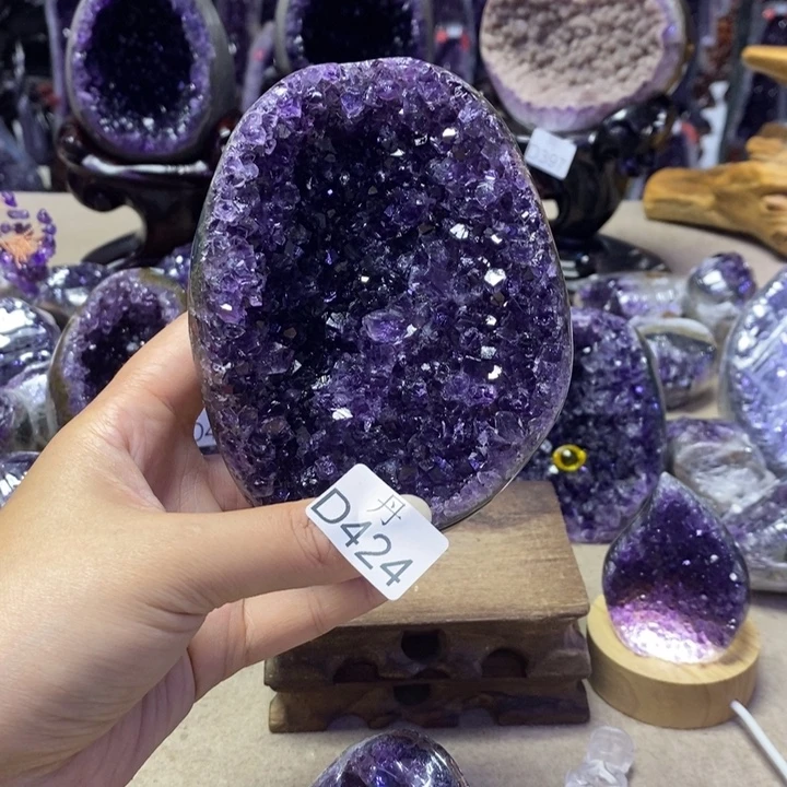 未镶嵌大型摆件（非配饰）紫晶