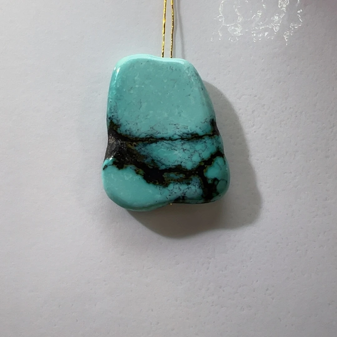 绿松石未镶嵌挂件