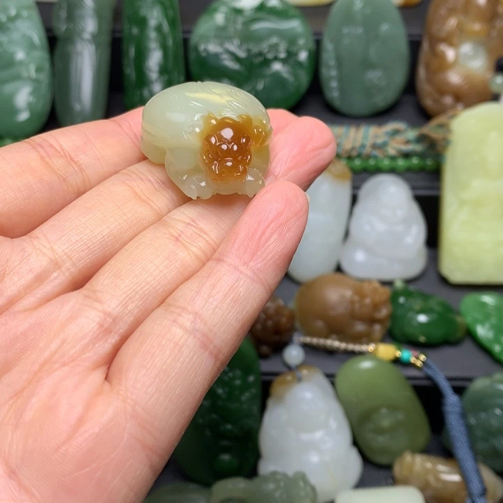 ****暮和田玉未镶嵌挂件