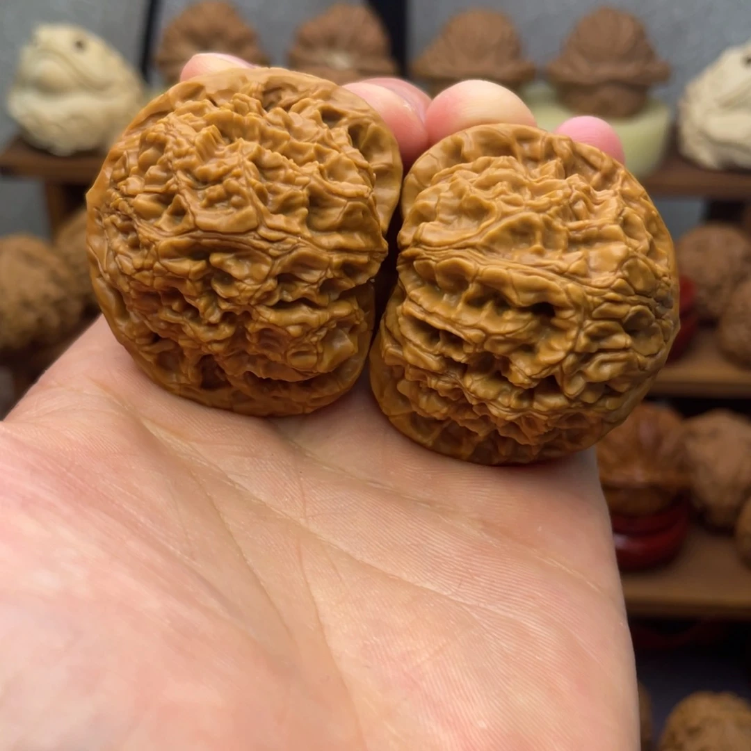 多***梦文玩核桃吊坠水龙45