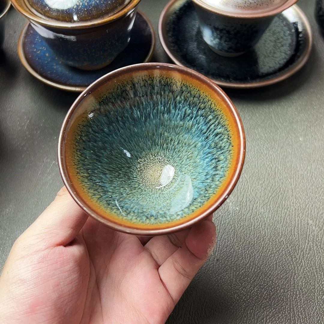 茶盏这个时候才开始准备好准备工作