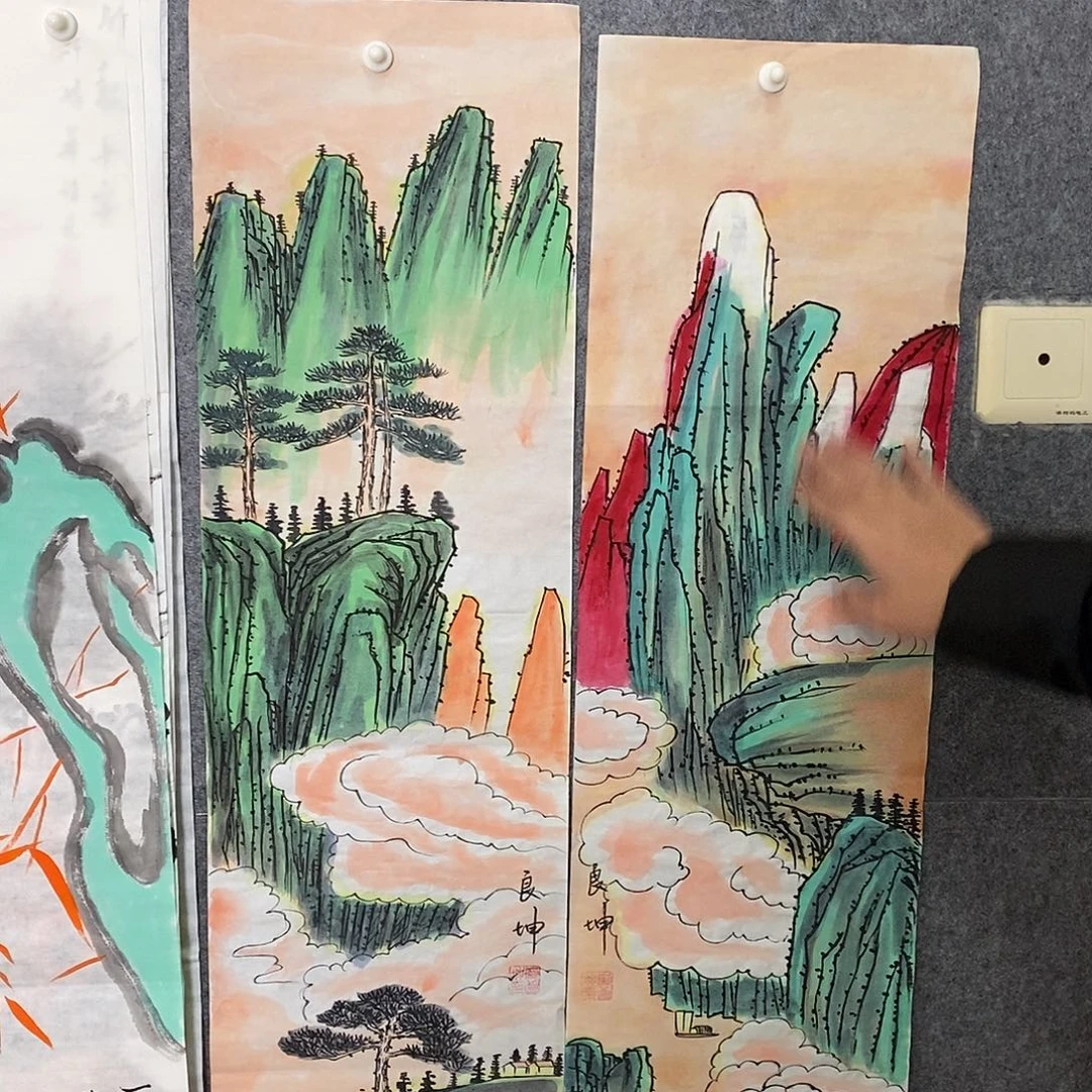 国画纯手写手绘国画作品39