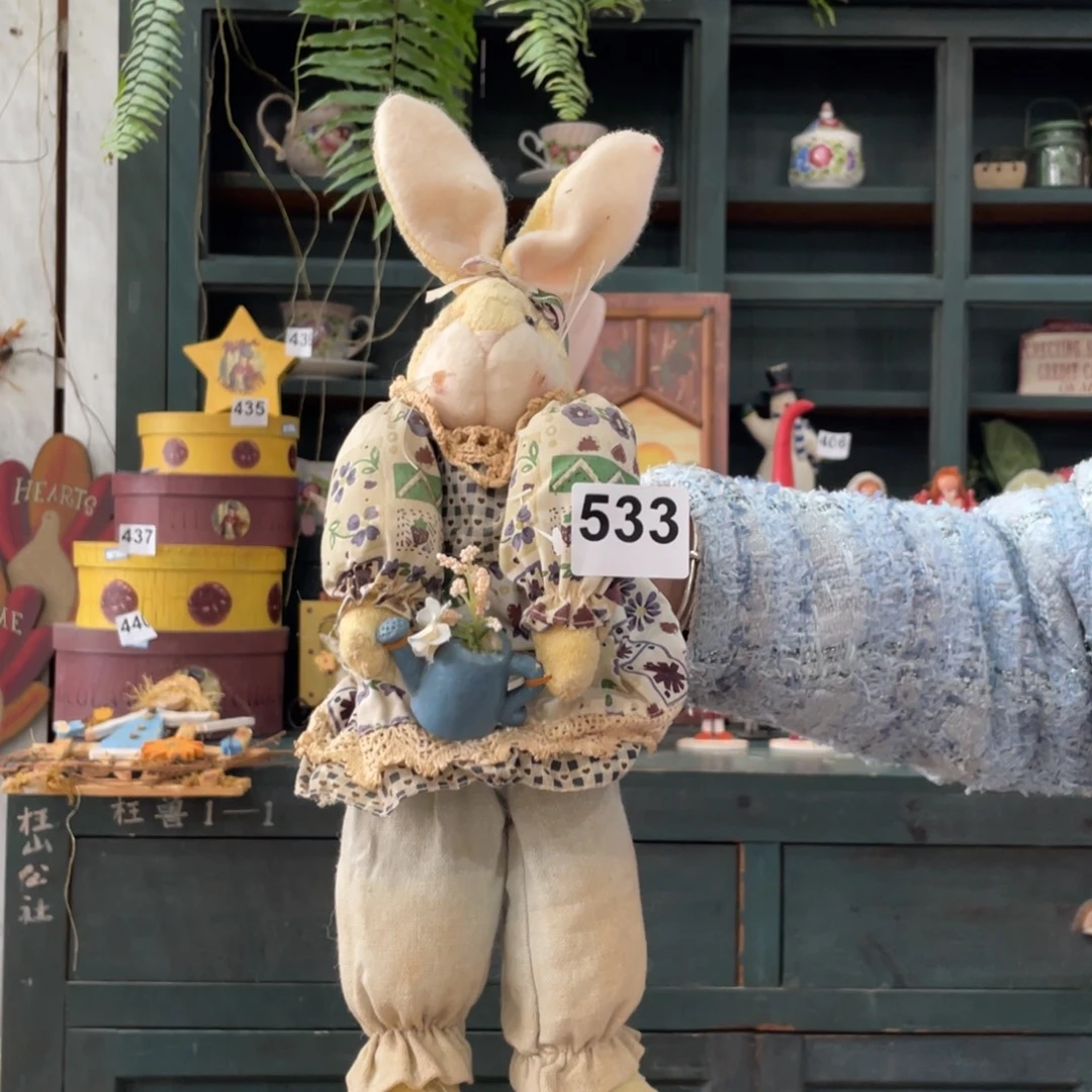 木质圣诞月福老货玩具中古风默认微损