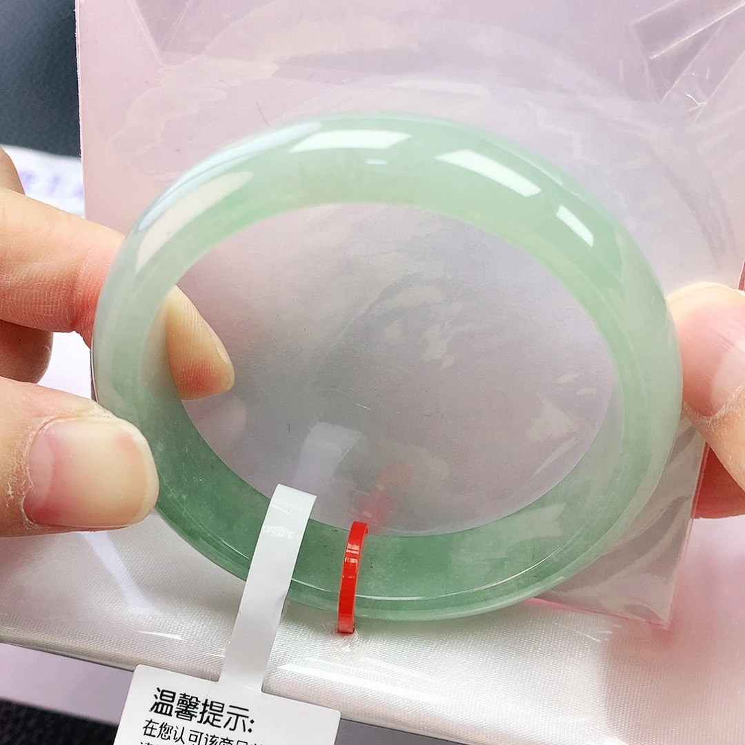 未镶嵌手镯翡翠52圈