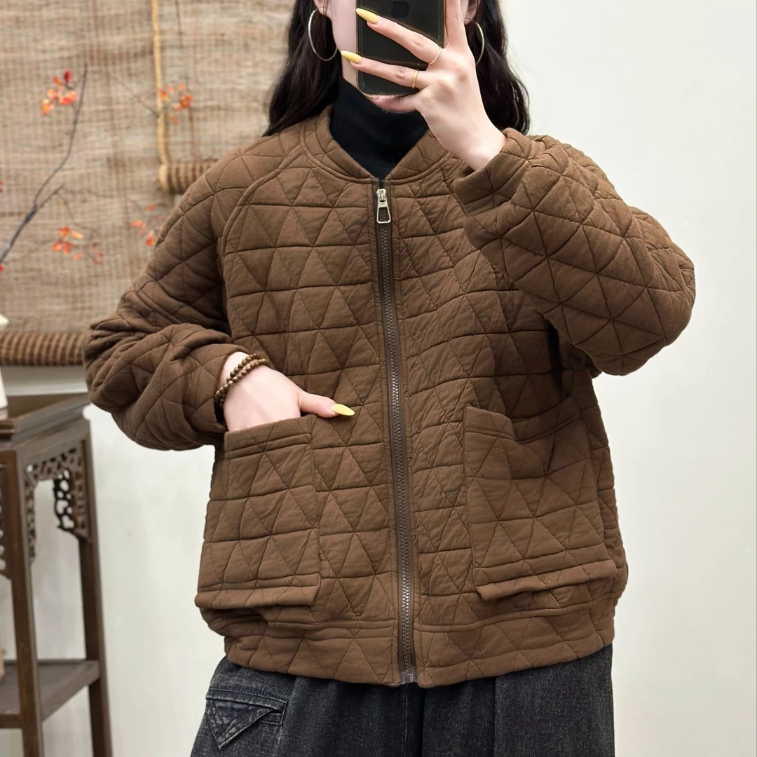 15937新款春秋休闲减龄宽松显瘦洋气轻便外套