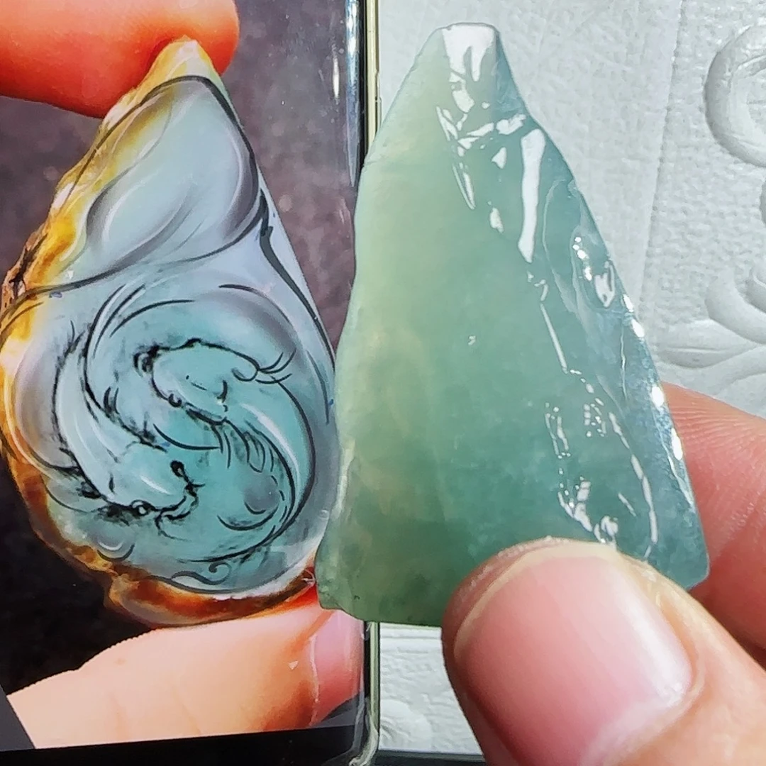 未镶嵌定制翡翠翡翠含工