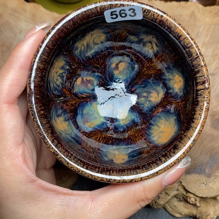 茶盏建窑建盏主人杯563