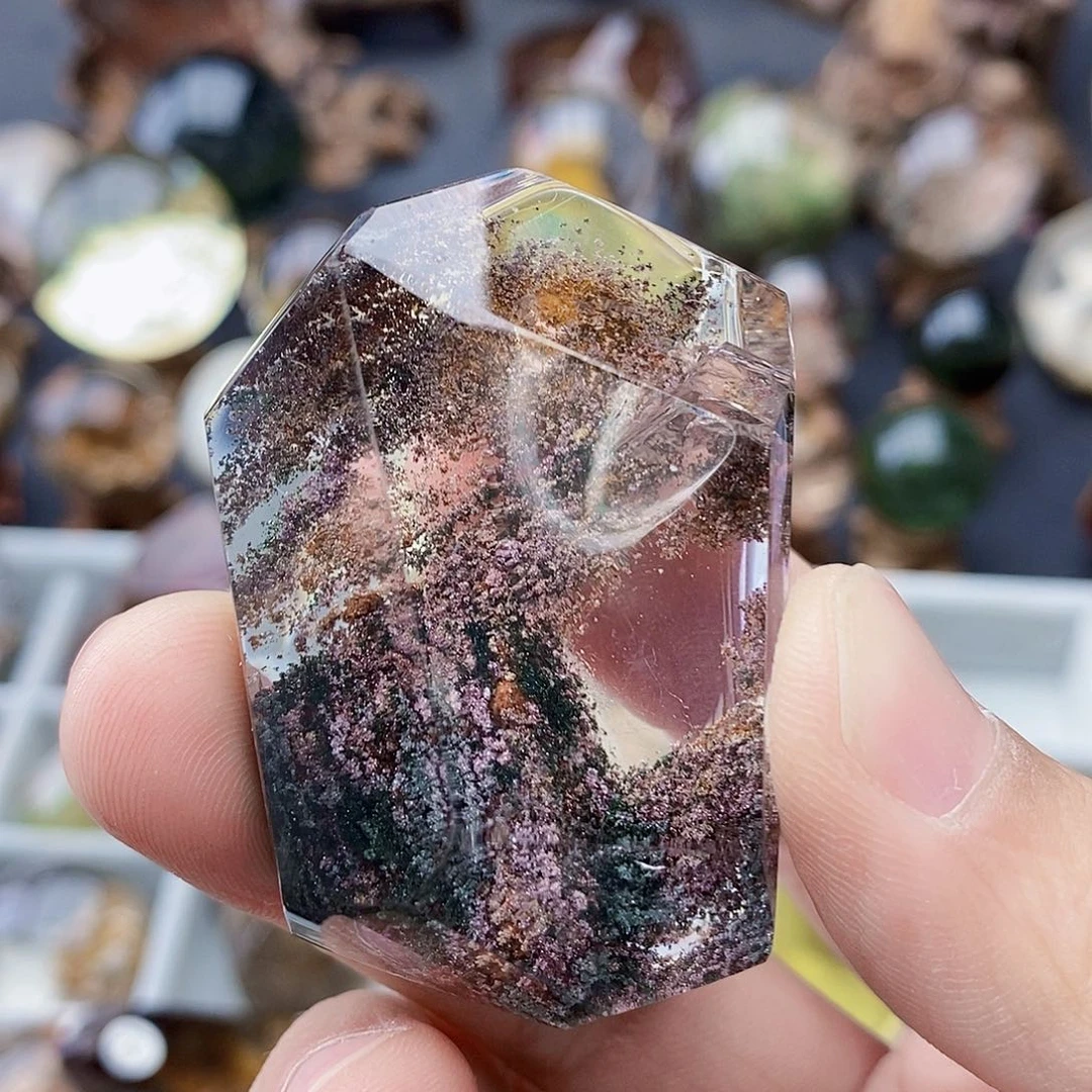 水晶天然水晶透亮光泽未镶嵌Ｈ****i