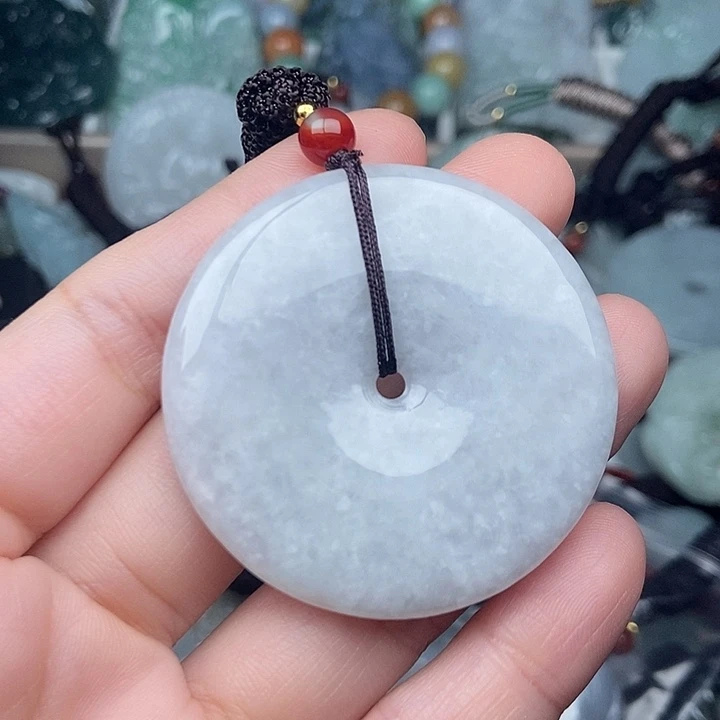 翡翠未镶嵌颈饰翡翠尺寸46