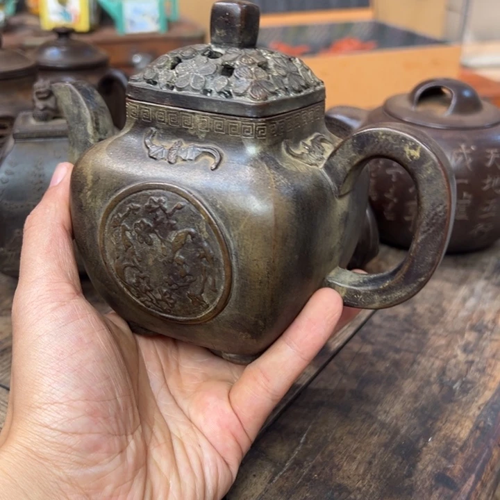 我***明壶紫砂紫砂壶作品