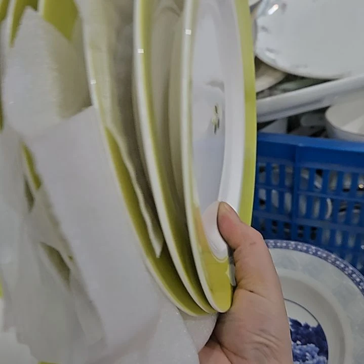 瓷片微瑕8寸6个浅盘6666666