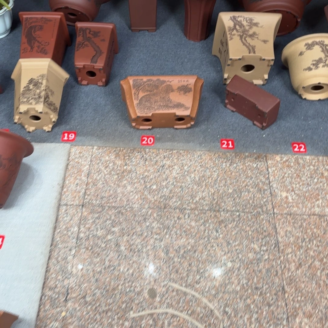 品***兰正宗高温手工花盆