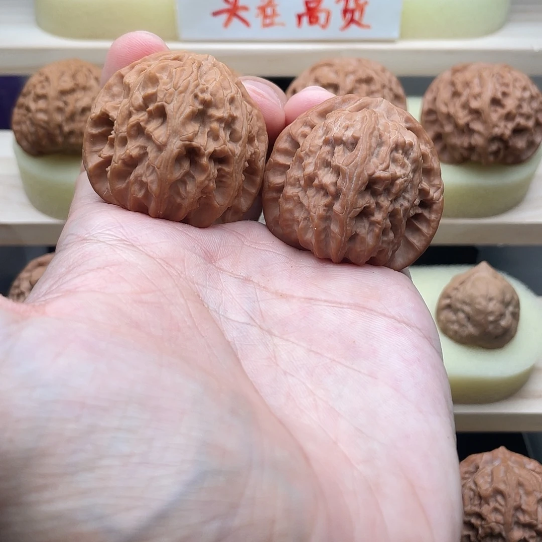 吊坠文玩核桃40全品白狮子41克