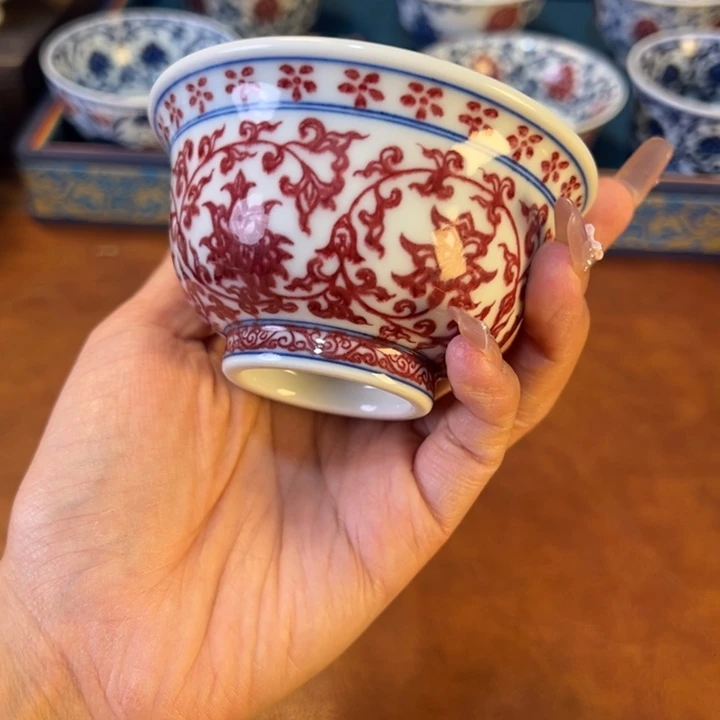 瓷片景德镇陶瓷手工手绘