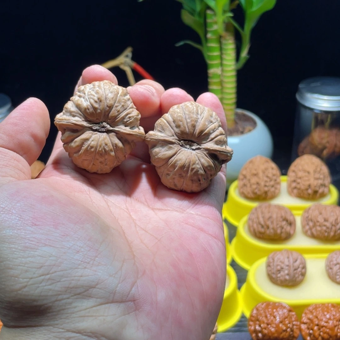 风****把件文玩核桃41全品南瓜墩