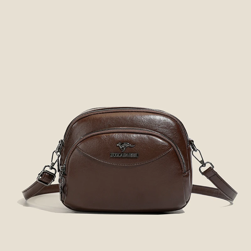 百搭休闲复古女包时尚新款多层女包斜挎款小包包单肩包轻便女士包