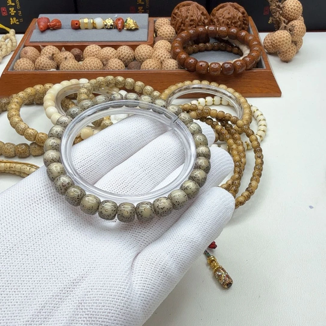 手串星月菩提4尊宠小冰糖大眼睛针尖星8左右单圈