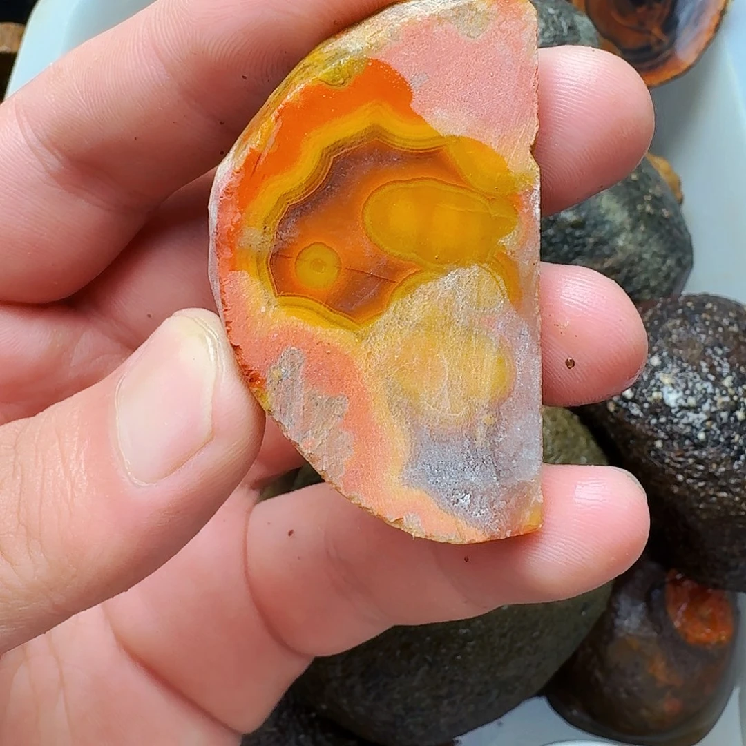 驿***航玛瑙/玉髓无合金战国红玛瑙