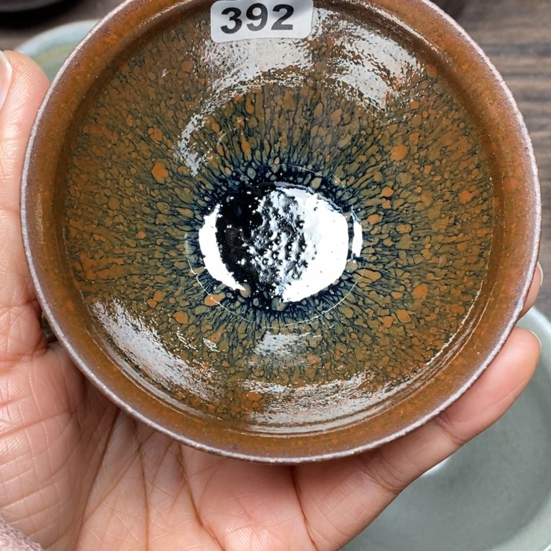 茶盏龙窑柴烧自然还原392