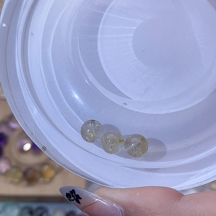 水晶戒指未镶嵌倩*?，