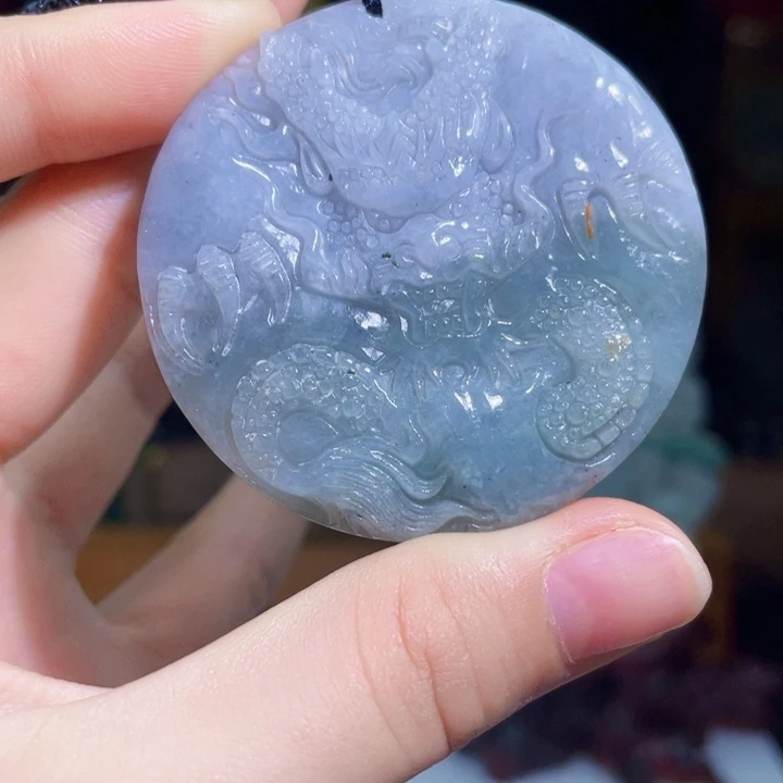 翡翠未镶嵌吊坠(不含链)X46