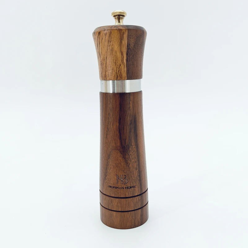 胡椒粉研磨器相思木材质陶瓷研磨口