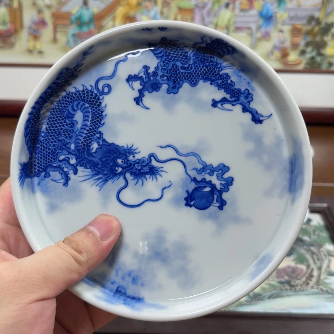 梅***舒全手工全手绘陶瓷