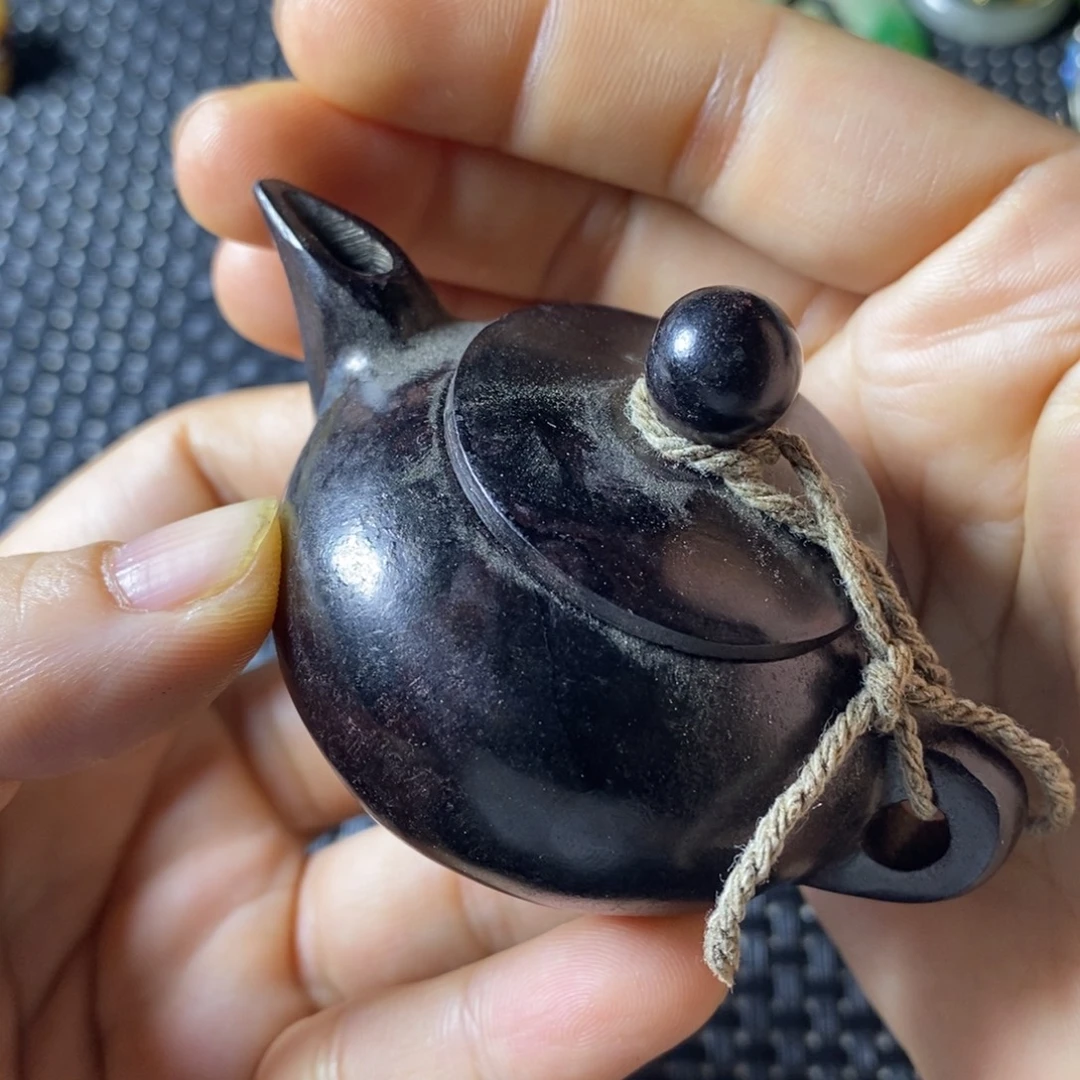 白玉菩提吊坠摆件