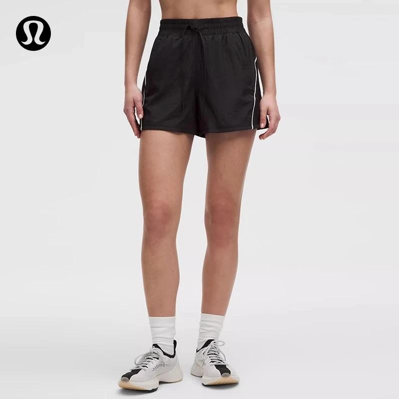 License to Train 女士运动轻盈版高腰短裤4"丨lululemon LW7DEWS