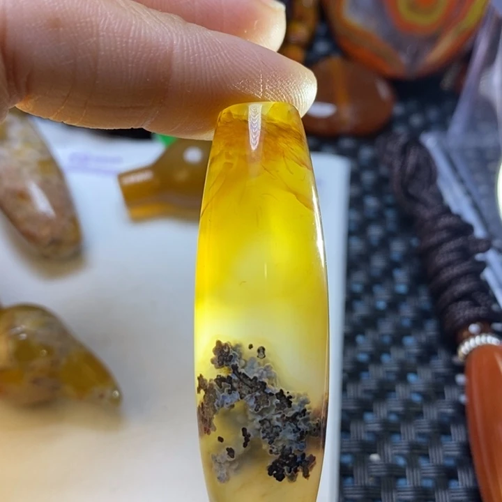 玛瑙/玉髓颈饰未镶嵌金*哥