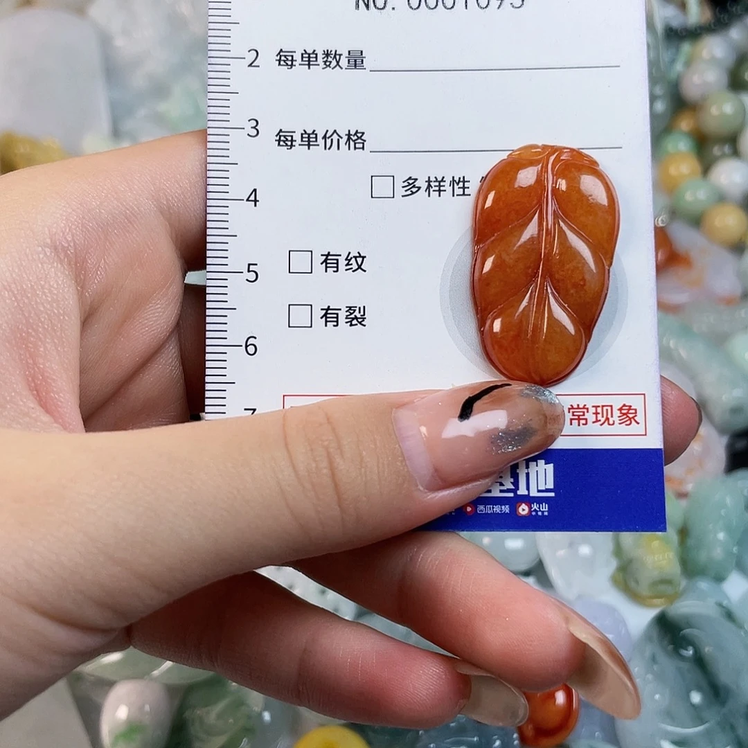 翡翠未镶嵌颈饰1095
