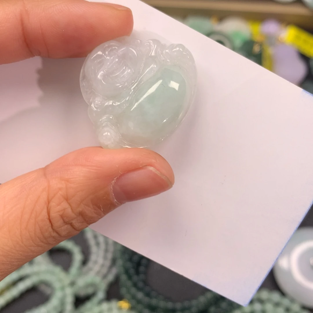 翡翠裸石纯天然a翡翠