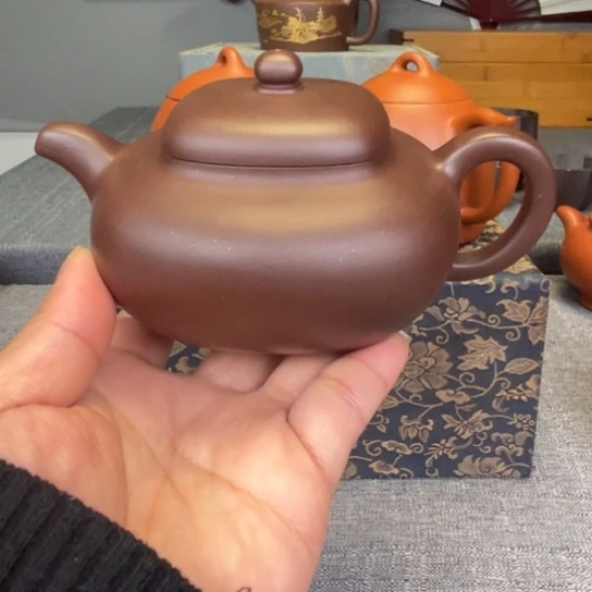 方***间茶壶紫砂宜兴紫砂