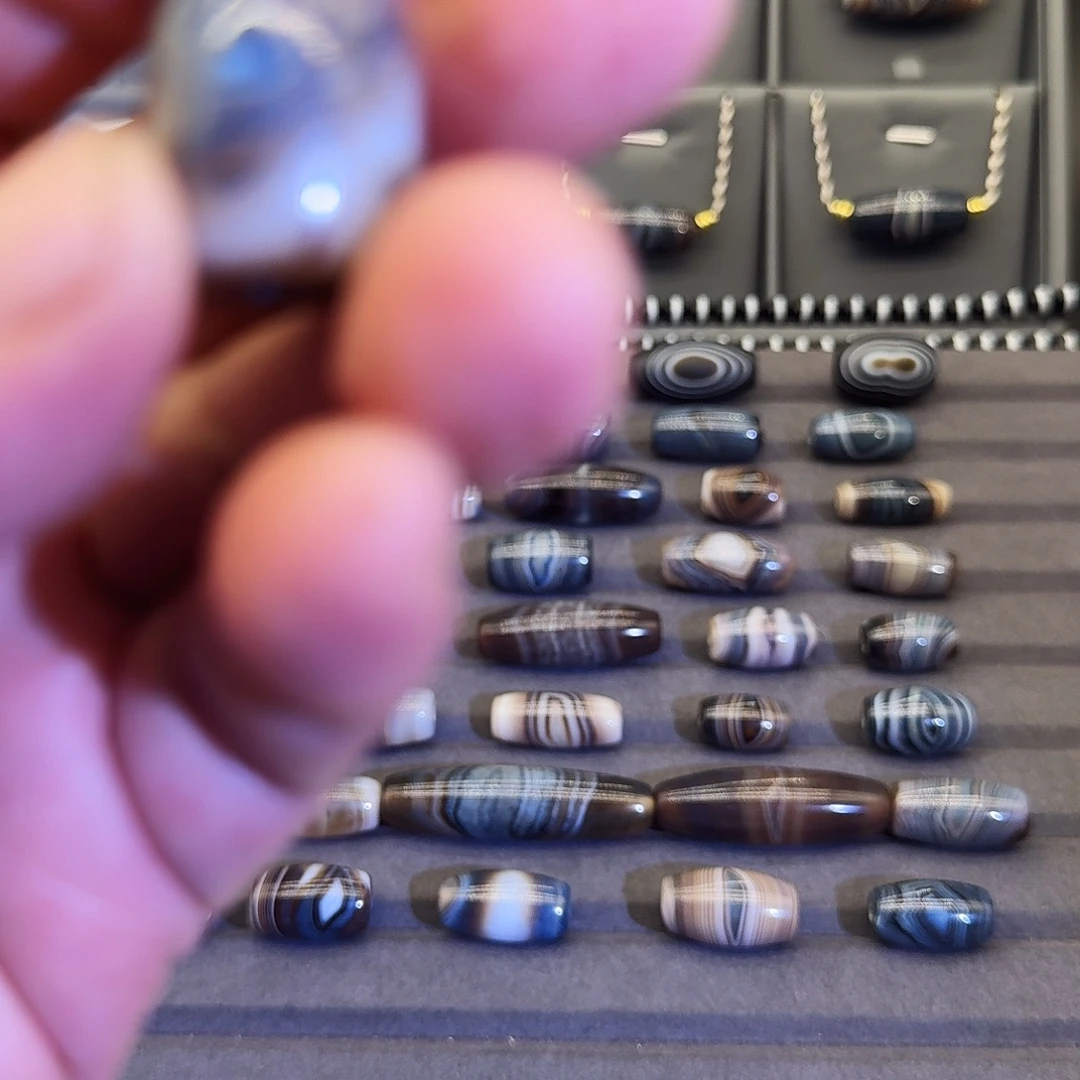 D***d玛瑙/玉髓未镶嵌颈饰