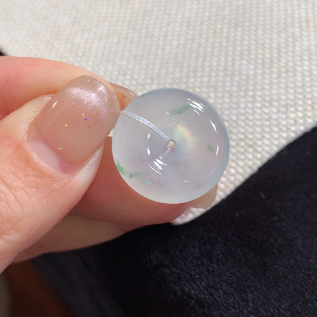 颈饰未镶嵌翡翠天然缅甸翡翠a货 20.5-5.8