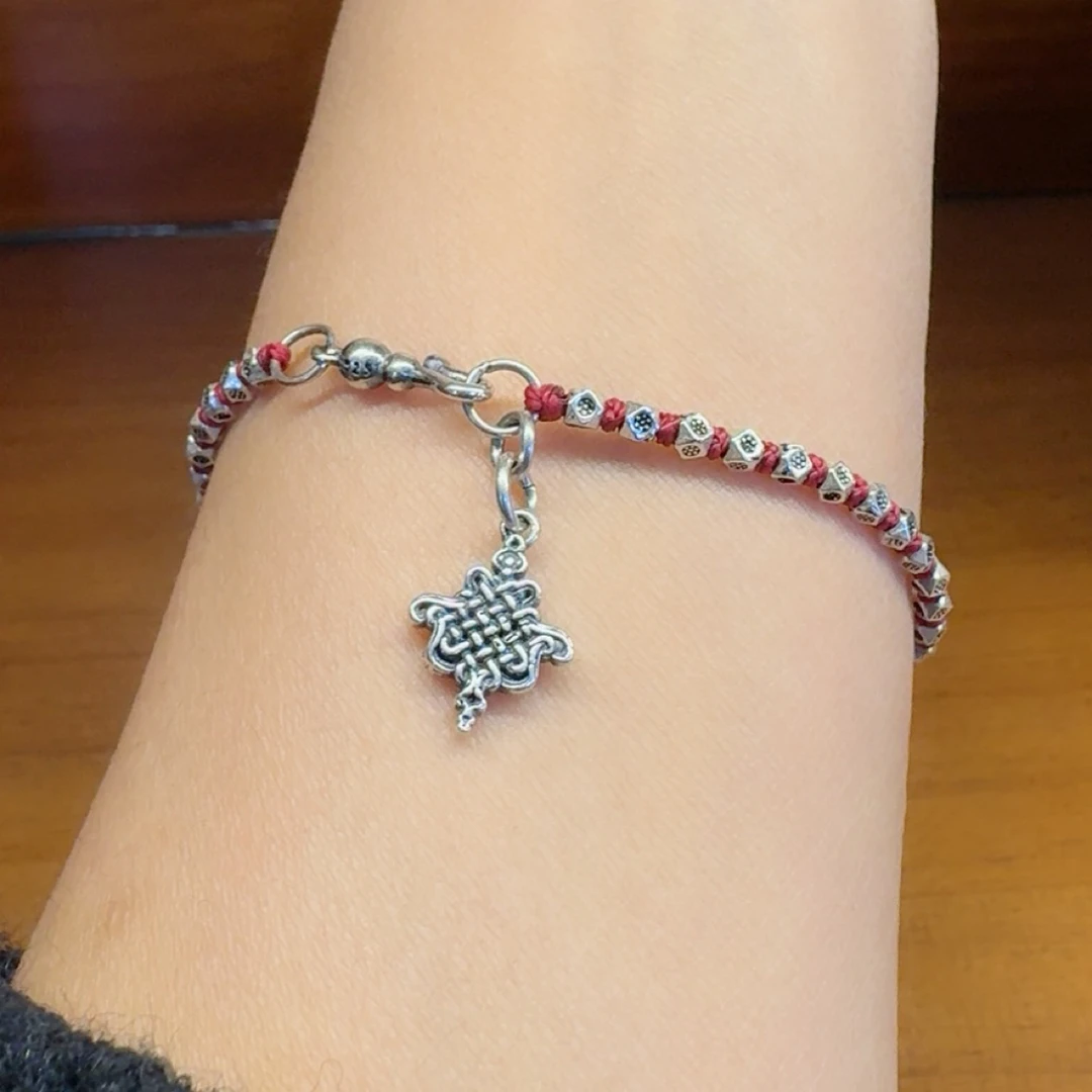 925银手链 新款 民族风格 925纯银配件 手链