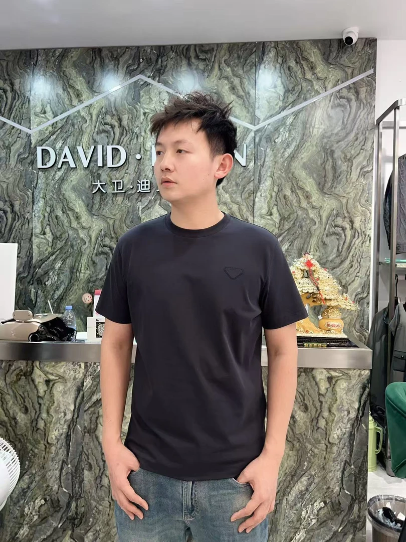 基础款百搭不挑人液氨棉短袖26373